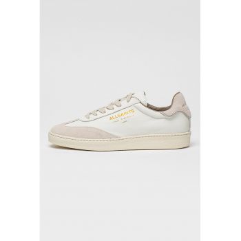 Pantofi sport de piele cu garnituri de piele intoarsa Thelma