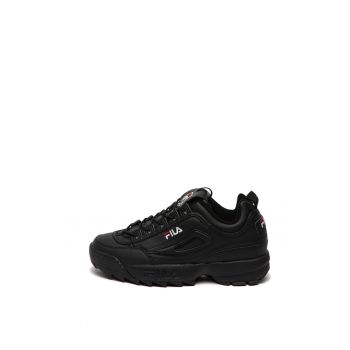 Pantofi sport de piele ecologica cu talpa masiva Disruptor 1010262