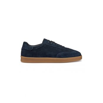 Pantofi sport de piele intoarsa cu sireturi