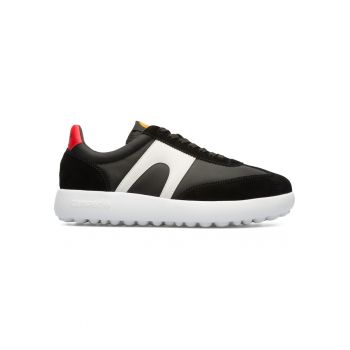 Pantofi sport de piele nabuc si material textil Pelotas XL