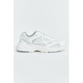 Pantofi sport demiwedge su sireturi