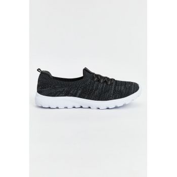 Pantofi sport slip-on din material textil