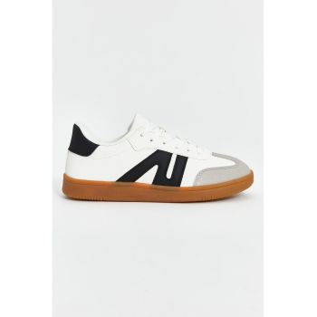 Pantofi sport wedge de piele ecologica Pantofi sport wedge de piele ecologica