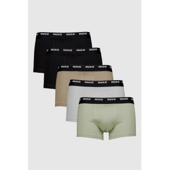 Set de boxeri cu logo- 5 perechi