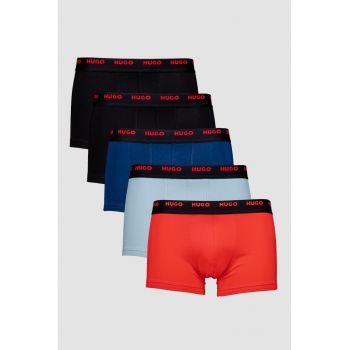 Set de boxeri cu logo- 5 perechi