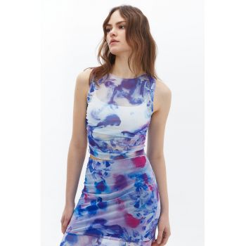 Top cu imprimeu floral