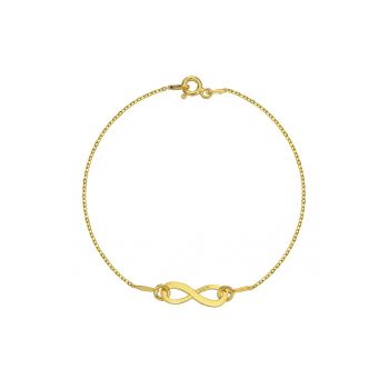Bratara Aur 585 - 14K cu charm Infinit