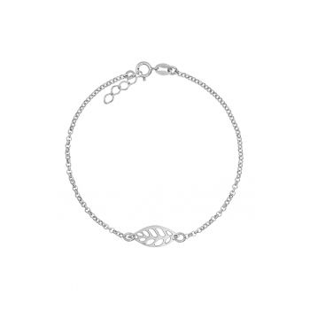 Bratara Pentru Picior Argint 925 Leaf Charm
