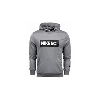 Hanorac cu imprimeu logo cauciucat si tehnologie Dri-Fit pentru fotbal Nike F.C.