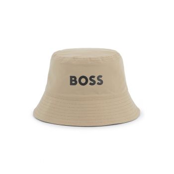 Palarie bucket reversibila cu logo