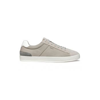 Pantofi sport cu detalii de piele intoarsa