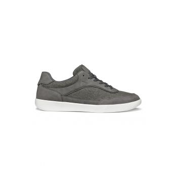 Pantofi sport cu insertii de piele intoarsa