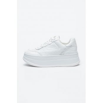 Pantofi sport flatform din piele Hayes