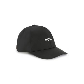 Sapca din amestec de bumbac cu detaliu logo
