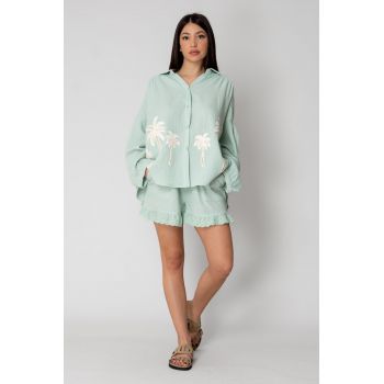 Set Camasa si pantalon scurt Mint 15522