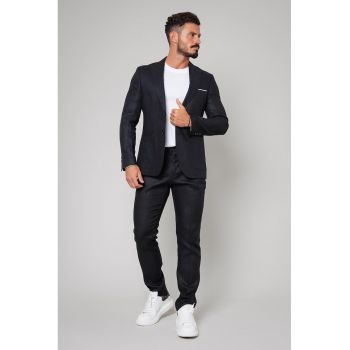 Set de sacou de in si pantaloni - 2 piese