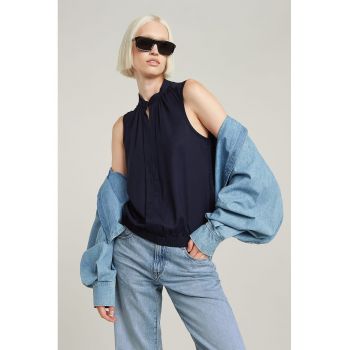 Bluza cu decupaj discret - fara maneci