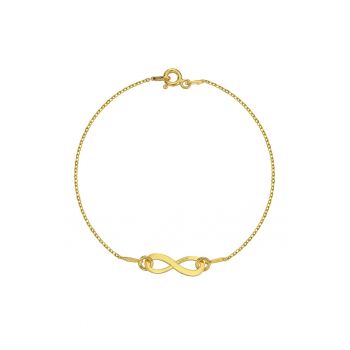 Bratara Aur 585 - 14K cu charm Infinit