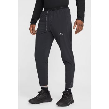 Pantaloni conici cu snur de ajustare pentru alergare