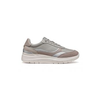 Pantofi sport cu garnituri din piele intoarsa