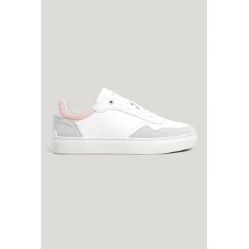Pantofi sport cu insertii de piele intoarsa