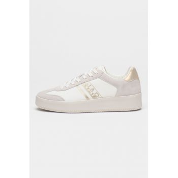 Pantofi sport cu insertii de piele intoarsa Jade