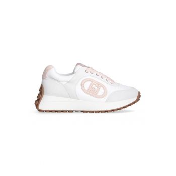 Pantofi sport cu insertii din piele intoarsa