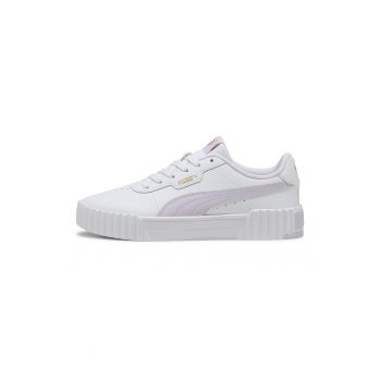 Pantofi sport de piele cu insertii de piele ecologica Carina 3.0