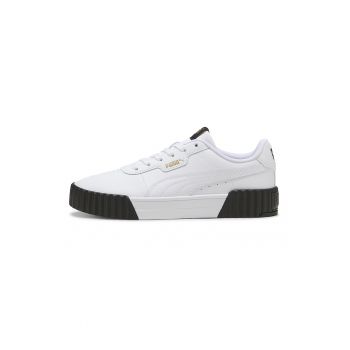 Pantofi sport de piele cu insertii de piele ecologica Carina 3.0