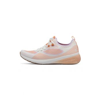Pantofi sport de piele ecologica si material textil