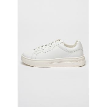 Pantofi sport de piele si piele ecologica cu platforma Winno