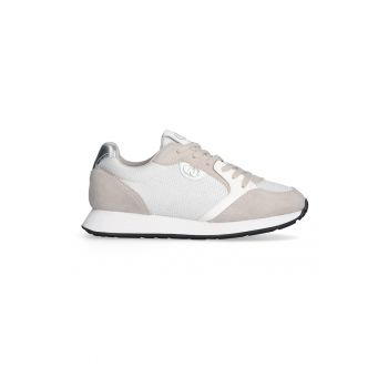 Pantofi sport din piele cu sireturi