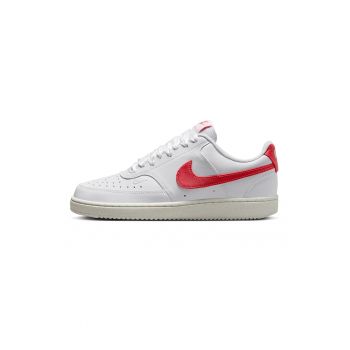 Pantofi sport din piele ecologica cu logo