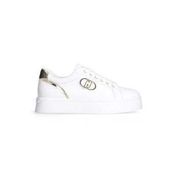 Pantofi sport din piele si piele ecologica