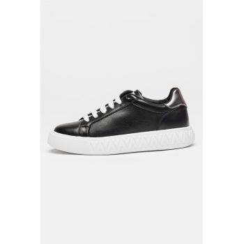 Pantofi sport low-cut din piele