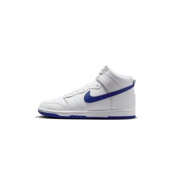 Pantofi sport -  Nike Dunk Hi Retro - Piele - Alb