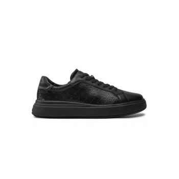 Pantofi sport  pentru Barbati - low top lace up lth mono - HM0HM01557-0GT - Negru