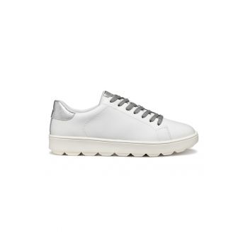 Pantofi sport uni de piele peliculizata