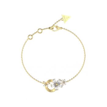 Bratara cu talismane florale din cristal