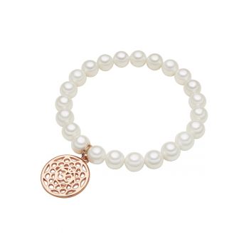 Bratara de aur de 14K filat cu perle