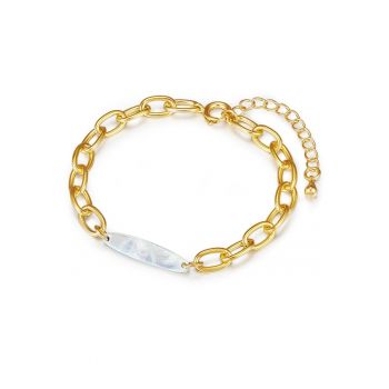 Bratara placata cu aur de 14K