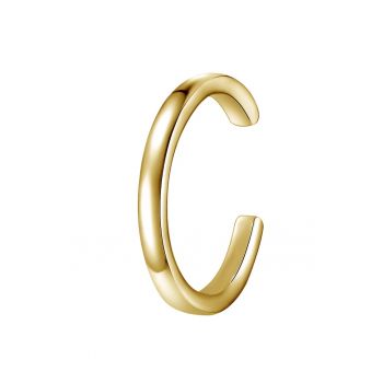 Cercei placati cu aur de 14K - fara inchidere