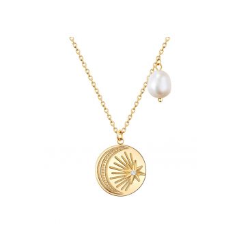 Colier ajustabil - placat cu aur de 14K