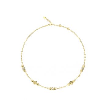 Colier din otel inoxidabil cu pietre zirconia