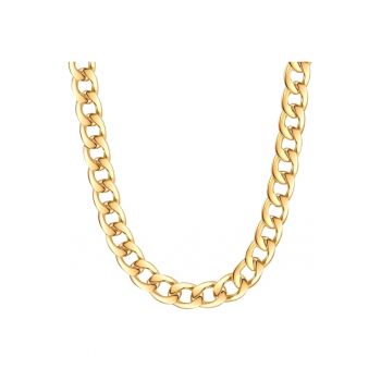 Colier lant placat cu aur de 14K