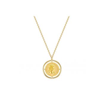 Colier placat cu aur de 14K - cu pandantiv