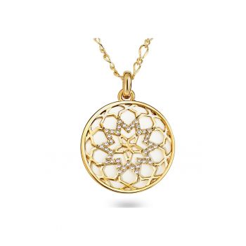Colier placat cu aur de 14K