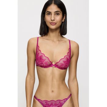 CRAZY STUPID LOVE Sutien din dantela cu armatura negru
