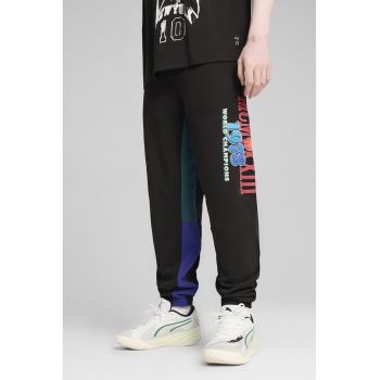 Pantaloni de trening cu logo Bandwagon