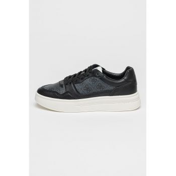 Pantofi sport cu model monograma